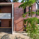 Khodeja Villa / Ground One - Exterior Photography, Windows, Brick, Facade, Courtyard